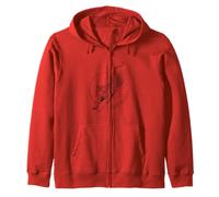 Born To Strike Fierce Tiger Wild Predator Instinct Jungle Zip Hoodie