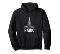 Born To Talk On The Radio Funny Radio Host Pullover Hoodie
