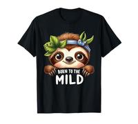 Born to The Mild Cute Tropical Jungle Sloth T-Shirt