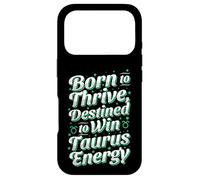Born to Thrive Destined to Win Taurus Energy Zodiac Case for iPhone 17 Pro