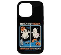 Born To Trick Sarcastic Retro Funny Adult Humor Case for iPhone 13 Pro