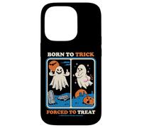 Born To Trick Sarcastic Retro Funny Adult Humor Case for iPhone 14 Pro
