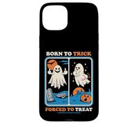 Born To Trick Sarcastic Retro Funny Adult Humor Case for iPhone 15 Plus