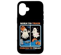 Born To Trick Sarcastic Retro Funny Adult Humor Case for iPhone 16