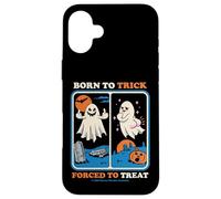 Born To Trick Sarcastic Retro Funny Adult Humor Case for iPhone 16 Plus