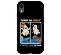 Born To Trick Sarcastic Retro Funny Adult Humor Case for iPhone XR