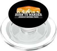 Born To Wander Americas National Parks Lover PopSockets PopGrip for MagSafe