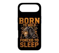 Born to Weld Forced to Sleep Welder Fabricator Case for iPhone Air