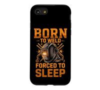 Born to Weld Forced to Sleep Welder Fabricator Case for iPhone SE (2020) / 7/8