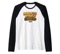 Born to Wrap Legend Funny Wire Wrapping Jewelry Maker Shirt Raglan Baseball Tee