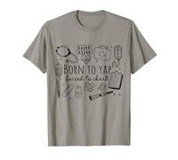 Born-To Yap Force To Chart NICU LPN RN Nurse Appreciation T-Shirt