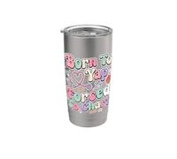 Born to Yap Forced to Chart Stainless Steel Insulated Tumbler