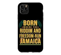 Born Where The Riddim And Freedom Run Independence Jamaican Case for iPhone 11 Pro Max