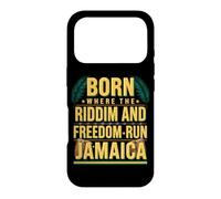 Born Where The Riddim And Freedom Run Independence Jamaican Case for iPhone 17 Pro