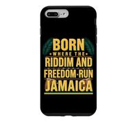 Born Where The Riddim And Freedom Run Independence Jamaican Case for iPhone 7 Plus/8 Plus