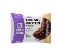 Born Winner Slim Cookies N Cream Cookie Protein Bar, 60 g