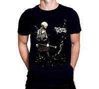My Chemical Romance - BORN2ROCK Shredded Official My Chemical Romance Merchandise Men's Rockwear Black Cotton T-Shirt - M