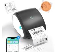 BORN4SHIP Bluetooth Shipping Label Printer, DB403 Thermal Printer, Postage 4x6 Label Printer for Address Small Business, Label Barcode Machine Compatible with Royal Mail, Esty, Shopify, DPD, Evri