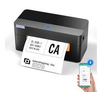 BORN4SHIP D463B 4x6 Portable Label Printer, Bluetooth Thermal Shipping Label Printer for Packages, DHL, Amazon, Etsy, UPS, Compatible with Windows, Mac OS and Linux Systems