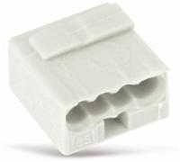 BORNE MICRO POUR BOTE DE DRIVATION 4 CONDUCTEURS GRIS CLAIR