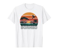 Borneo Sunset Jungle Wildlife T-Shirt