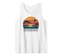 Borneo Sunset Jungle Wildlife Tank Top