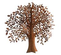 Bornhöft Metal Rust Garden Decoration Patina Rusty Garden Rust Decoration Tree of Life Garden Decoration Patina Table Decoration Metal Rust Look (Large Tree)