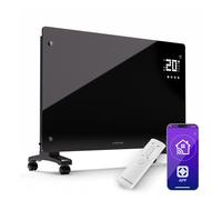 KLARSTEIN XXL Electric Blanket Throw, 200x180 cm Electric Heated Throw Blanket, Machine Washable Double Sided Heated Blanket, 9 Heating Levels, Auto-Off Timer Electric Throw Blanket for Sofa & Beds