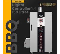 Borniak BBQ Smoker Electric Cabinet Smokehouse 150L Digital Controller LARGE