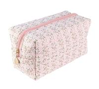 BornSiiren Makeup Bag, Pink Floral