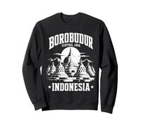 Borobudur Central Java Indonesia Buddhist Stupa Travel Gift Sweatshirt