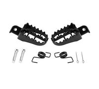 BOROCO 2pcs Motorcycle Foot Pegs Pedals Rest Footrest for Ya_ma_ha PW50 PW80 TW200