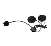BOROCO 3.0+EDR Motorcycle Wireless Intercom Headsets, 2.4GHz Motorbike Headsets BT Interphone, DC5V 500mA Intercom Earpiece(Without Plug)