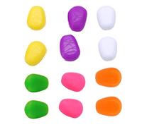 BOROCO 60pcs Plastic Carp Fishing Corn 6 Colors Floating Artificial Pop Up Baits Fishing Lures PRT Material Weather Resistant for Carp Trout Bream Anglers (Yellow + purple + pink + orange + white +