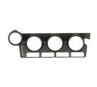 BOROCO AC Control Panel Trim Cover Dry Carbon Fiber Dashboard Air Condition Switch Button Panel Frame Decal for GR86 2022 and 2022 Left Hand Drive (Matte)