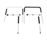 BOROCO Bed Rail Adjustable Bed Assist Handle Railing Hand Guard Grab Bar Bedside Safety Handle