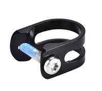 BOROCO Bicycle Brake Lever Clamp High Strength Aluminum Alloy Durable Brake Lever Mounting Clamp Compatible with Sram Avid E7 E9 X0 Guide R RS RSC Code Black 3x3.3cm