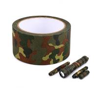 BOROCO Camo Tape 10 m Waterproof Bionic Tape Camouflage Tape for Outdoor Hunting (German Spot Camouflage)
