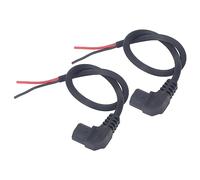 BOROCO Electric Scooter Power Cable,2PCS Electric Bike Power Cord T Type Charging Power Cable Accessories 1.5mm² for Electric Scooter