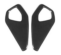 BOROCO Inner Door Sound Speaker Cover Dry Carbon Fiber Inside Corner Speaker Decal Cap for GR86 2022+ (Glossy)