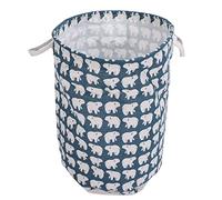 BOROCO Laundry Basket Foldable Cloth Dirty Clothes Storage Hamper Baskets Organizer for Massage Shop Home