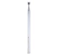 BOROCO Magnetic Pick Up Rod Telescopic Extending Powerful Magnet Handheld Tool Portable Pen Style For Car Assembly Factory Textile Workshop Silver Black Optional (Silver)
