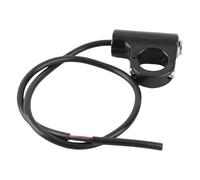 BOROCO Motorbike Headlight Switchs, Universal 22mm Motorbike Switch Handlebar Switch, Headlight Brake Fog Lights ON/OFF Blue (Model A self-repair button)