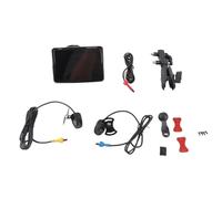 BOROCO Motorcycle GPS Navigator Dual Bluetooth Water Resistant IPS Touchscreen for Carplay (with DVR)