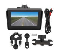 BOROCO Motorcycle GPS Navigator Dual Bluetooth Water Resistant IPS Touchscreen for Carplay (without DVR)