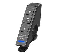 BOROCO Motorcycle Handlebar Remote Control, Bluetooth 5.0 Waterproof Media Button - Wireless Controller for Music & Calls, Easy Install on Bike (IP67, 25H Battery, Universal Smartphone Pairing)