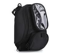 BOROCO Motorcycle Tank Bag, 1680D Oxford Waterproof Magnetic Universal Tank Bag with Touch Window and Shoulder Strap for Smartphone GPS Navigator