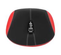 BOROCO Noseless Bike Seat Wide Comfortable Shock Absorbing Bike Saddle Replacement Thickened Hollow Breathable City Mountain Bike Seat Cushion for Men Women (Red)