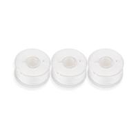 BOROCO PVA Fishing Line Water Soluble White Bait String Tape 3pcs 20m Quick Dissolve Sinking Tool for Binding Fishing Bait Bags