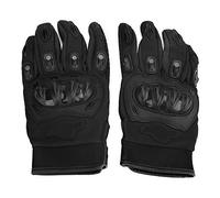 BOROCO Universal Motorcycle Gloves, Full Finger Protective Riding Gloves with 3D Anti Fall Fist Shell and Ventilation Holes, for Outdoor Motorcycle Riding (L)